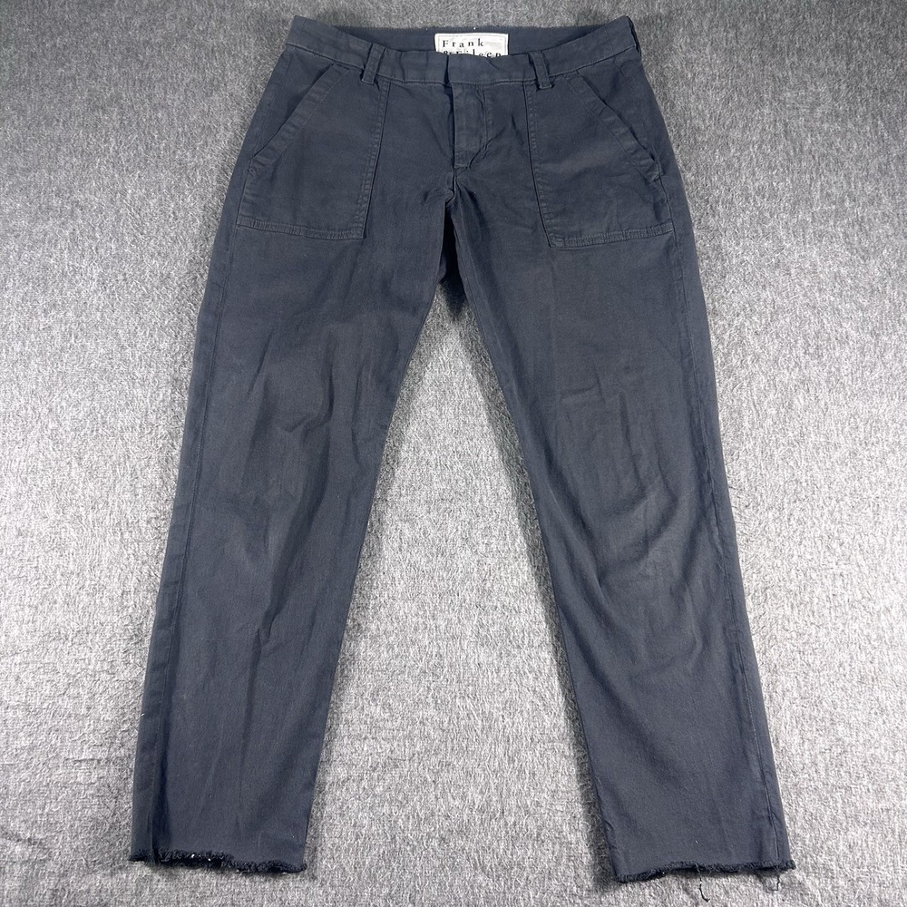 Frank & Eileen Cropped Ankle Pants in black
